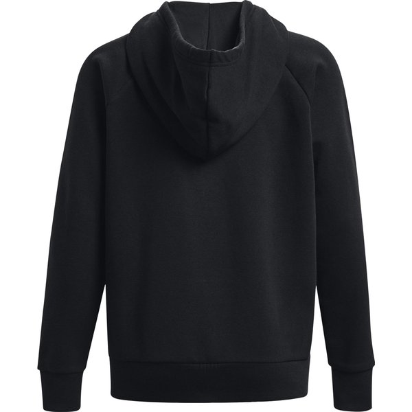 Bluza damska Rival Fleece FZ Hoodie Under Armour - Black/White