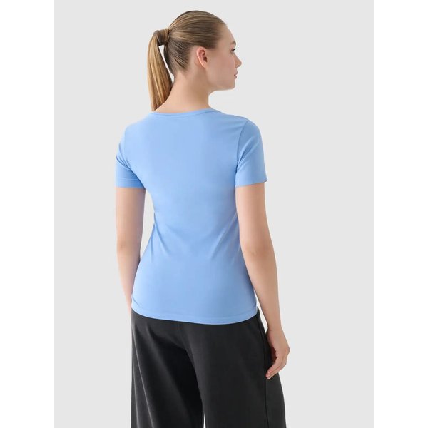 Koszulka damska 4FWMM00TTSHF1846 4F - denim