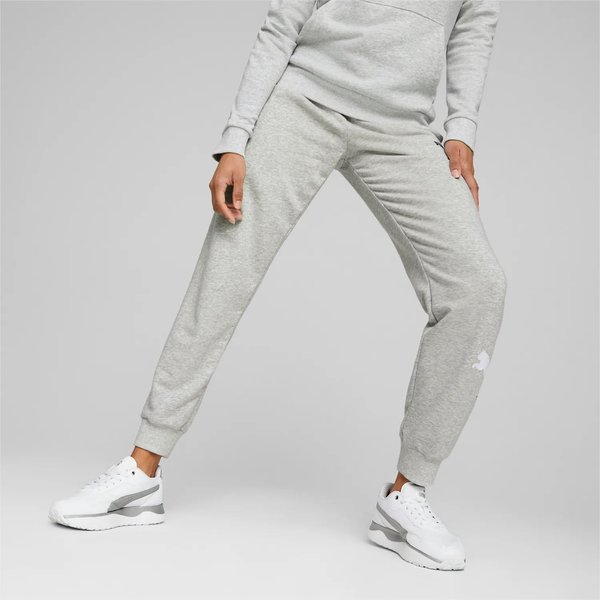 Spodnie dresowe damskie ESS+ Logo Power Puma - szare