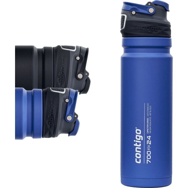 Termos Free Flow 700ml Contigo - niebieski