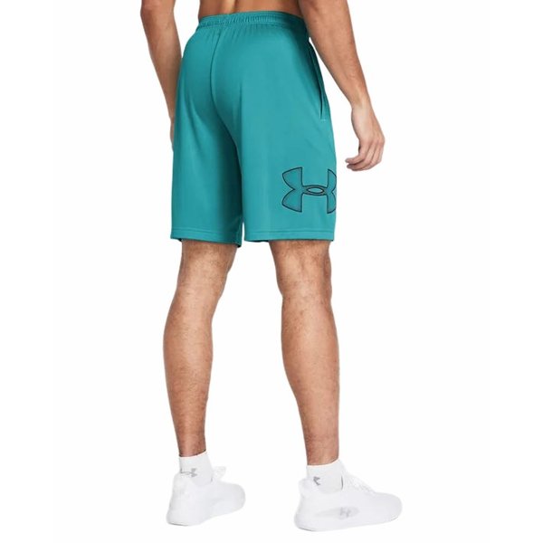 Spodenki męskie Tech Graphic Shorts Under Armour - turkusowe