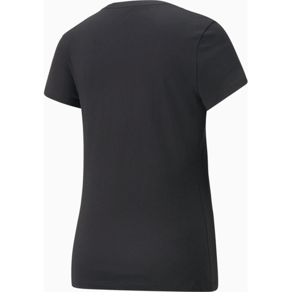 Koszulka damska ESS+ Metallic Logo Tee Puma - czarna
