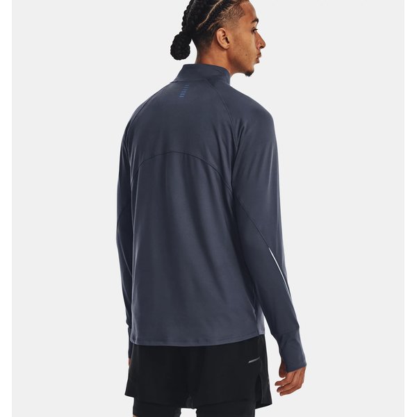 Longsleeve męski Qualifier Run 2.0 1/2 Zip Under Armour - Downpour Gray