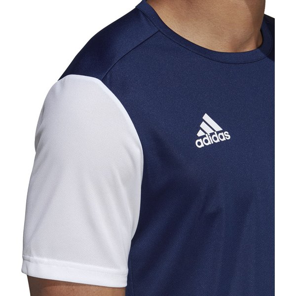 Koszulka juniorska Estro 19 Adidas - granatowy/biały