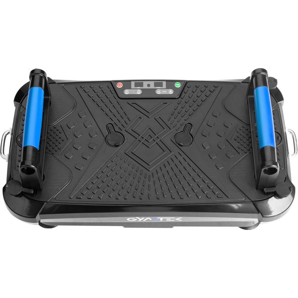 Platforma wibracyjna do ćwiczeń XP600 z pilotem Gymtek - niebieska