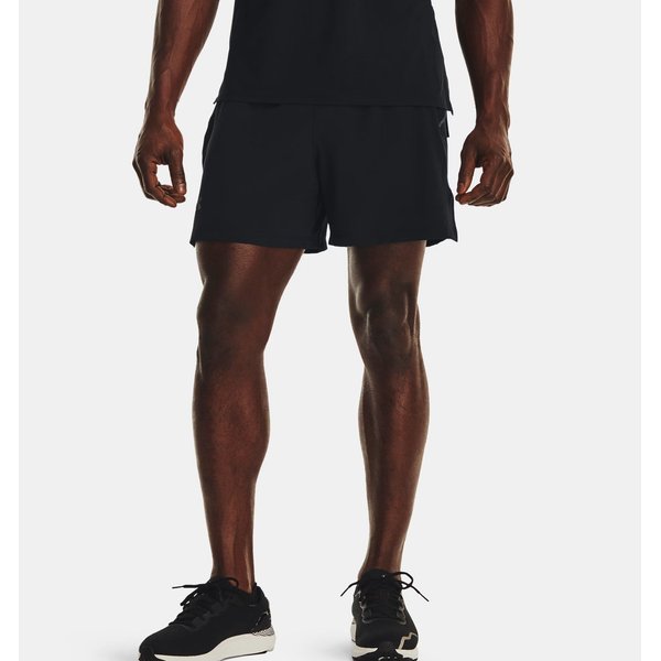 Spodenki męskie Launch Pro 5'' Under Armour - Black / Reflective