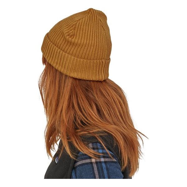 Czapka Fisherman's Rolled Beanie Patagonia - ash tan