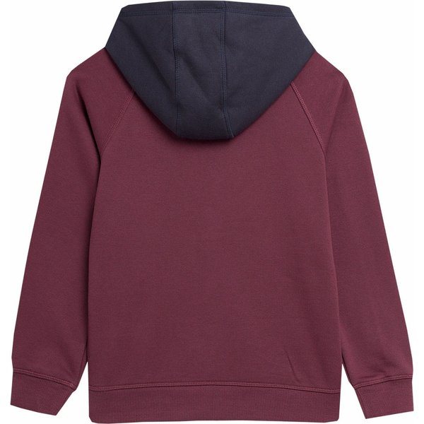 Bluza chłopięca 4FJAW23TSWSM651 4F - burgund