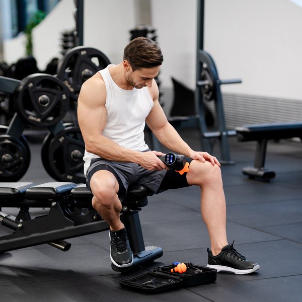 Pistolet do masażu z końcówką chłodzącą XM250 Gymtek