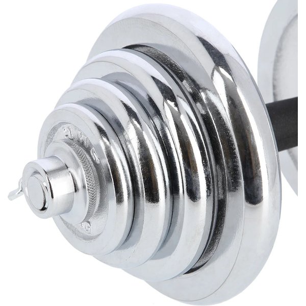 Zestaw hantli chromowanych w walizce STC50 2x25kg HMS