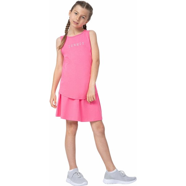 Spódnica dziewczęca 4FJSS23TSKIF009 4F - różowa