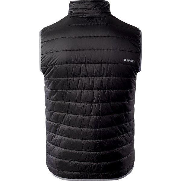 Kamizelka puchowa męska Solner Hi-Tec - anthracite/december sky