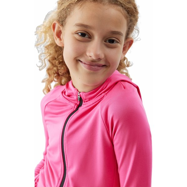 Bluza dziewczęca 4FJAW23TFSWF197 4F - fuksja