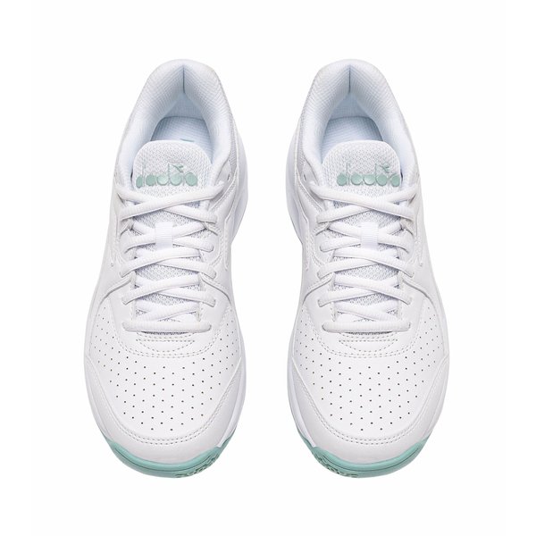 Buty tenisowe Smash 6 Wm's Diadora - white/surf spray