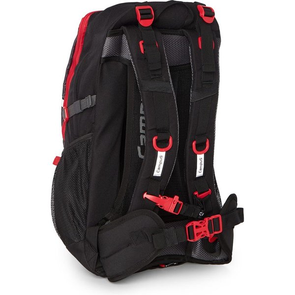 Plecak Horton 2 45L Campus - grafitowy/ciemny czerwony