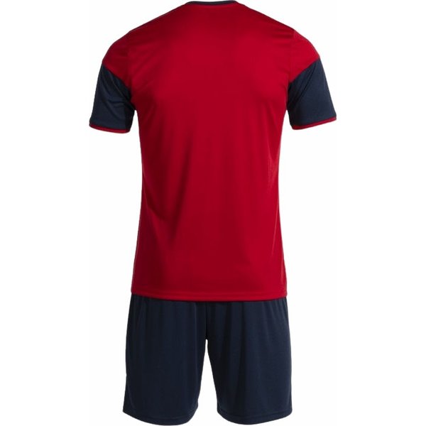 Komplet piłkarski męski Danubio III Set Joma - Red/Navy