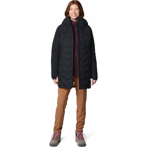 Płaszcz puchowy damski Mountain Croo III Mid Down Columbia - black