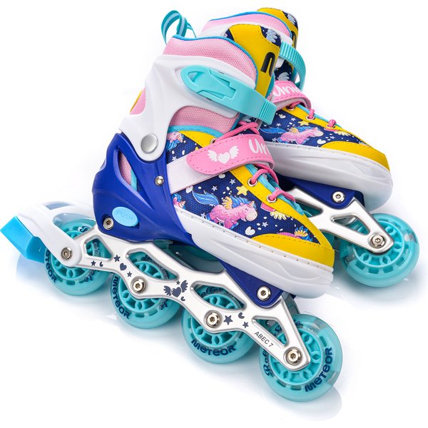 Rolki regulowane z wymienną płozą Unicorn 4w1 Meteor