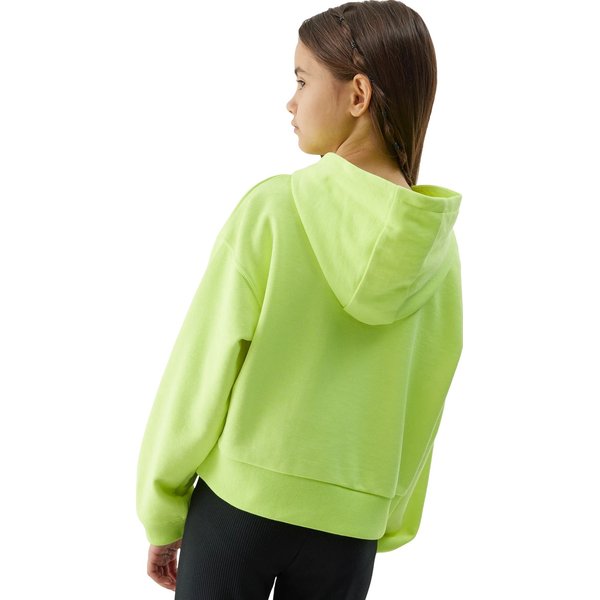 Bluza dziewczęca 4FJWSS24TSWSF0945 4F - żółty neon