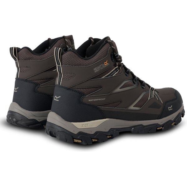 Buty trekkingowe Holcombe III Regatta - Peat/GoldFawn