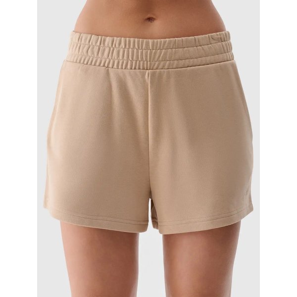 Spodenki damskie TSHOF542 4F - beż