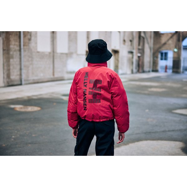 Kurtka puchowa dwustronna damska YU 23 Reversible Puffer Helly Hansen - Black/white