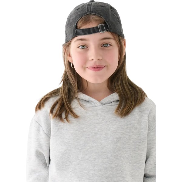 Bluza dziewczęca TSWSF1862 4F - szary melanż