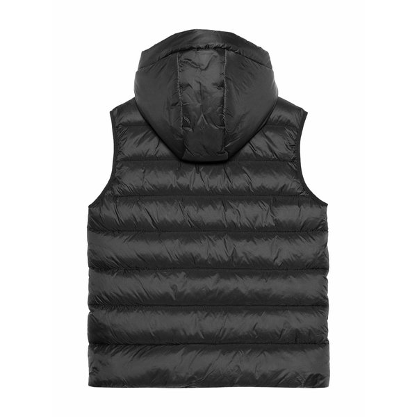 Kamizelka puchowa chłopięca 4FJWSS24TVJAM083 4F - głęboka czerń