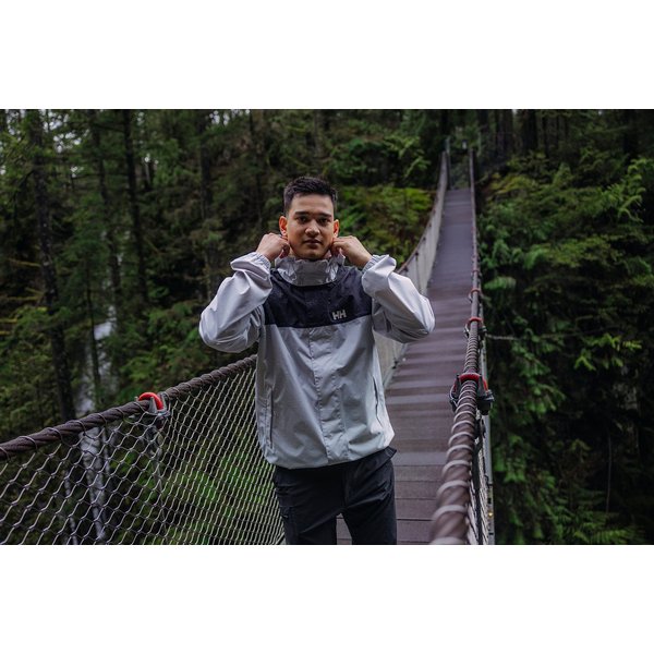 Kurtka męska Vancouver Rain Helly Hansen - orange peel