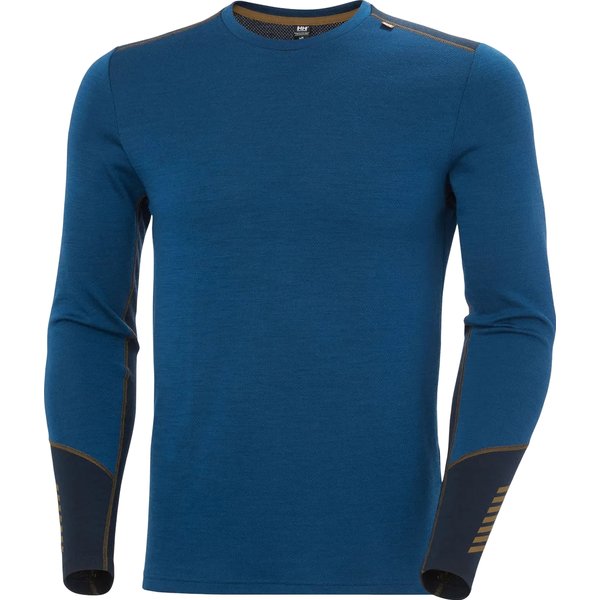 Bluza męska Lifa Merino Midweight Crew Helly Hansen - dark blue