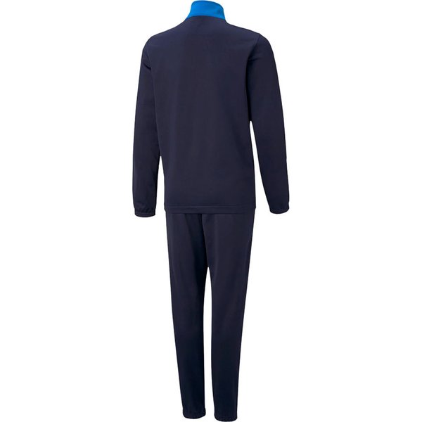 Dres juniorski individual Rise Tracksuit Puma - niebiesko-granatowy