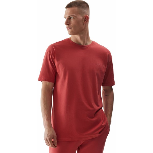 Koszulka męska 4FWSS24TTSHM1286 4F - koral