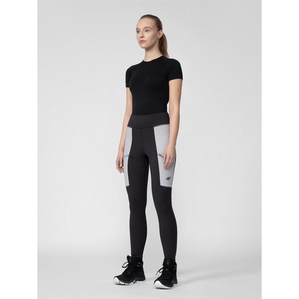 Koszulka damska H4L22 TSDF060 4F - antracyt