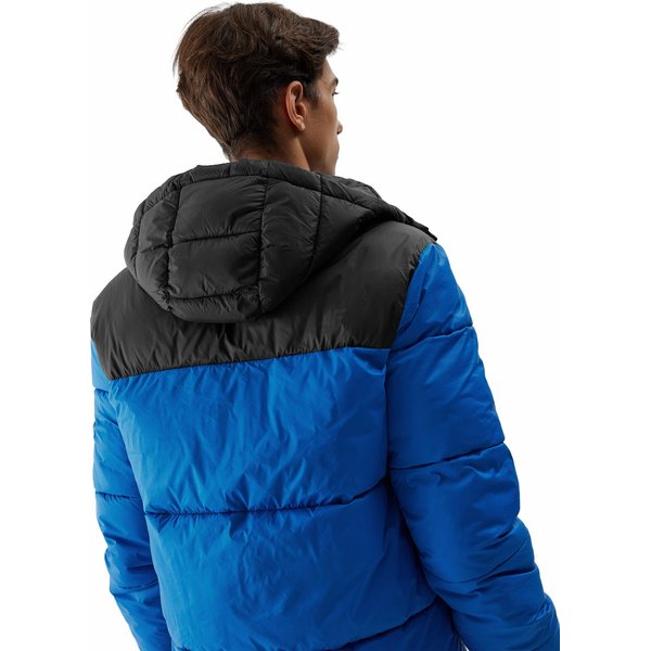 Kurtka puchowa męska 4FAW23TDJAM243 4F - kobalt