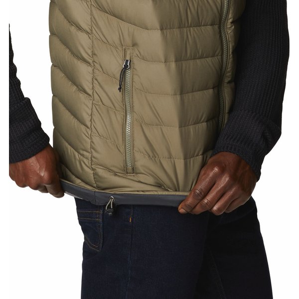 Kamizelka puchowa męska Powder Lite II Columbia - Stone Green
