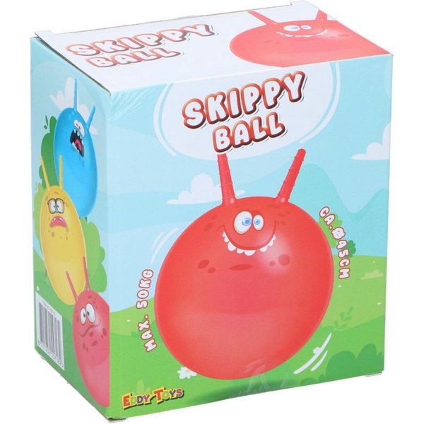 Piłka do skakania z rogami - czerwony