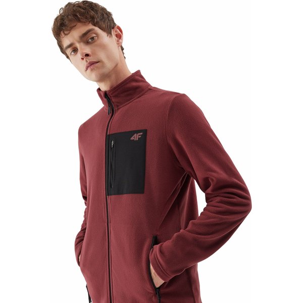 Polar męski 4FAW23TFLEM123 4F - burgund