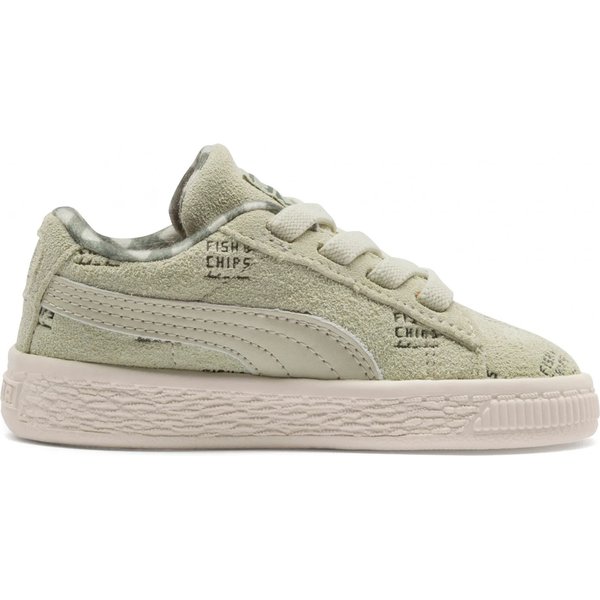 Buty Suede Green Fish & Chips TinyCottons Jr Puma