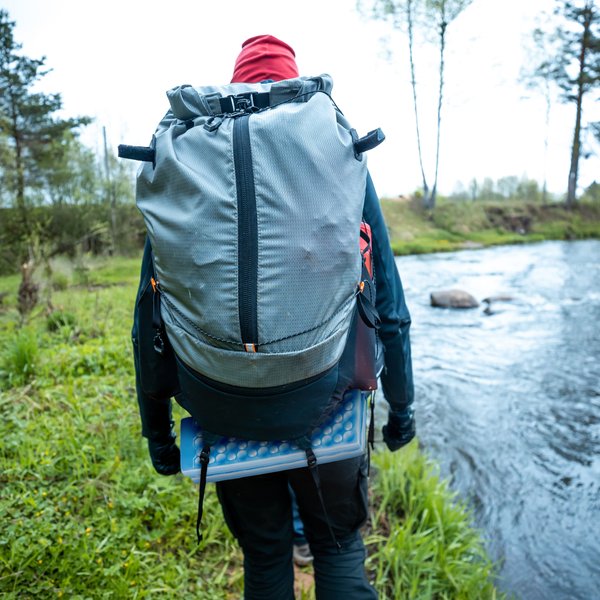 Karimata, siedzisko 38x28x1cm Outtec - niebieska