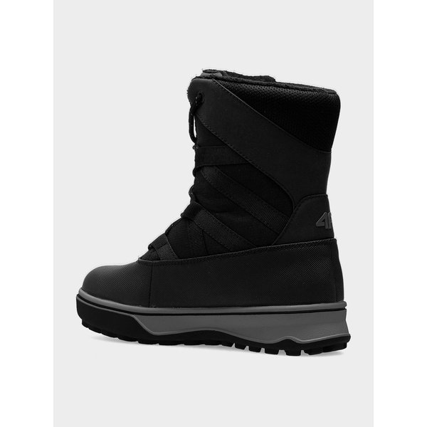 Buty, śniegowce 4FJAW22FSBSM001 Jr 4F - czarne