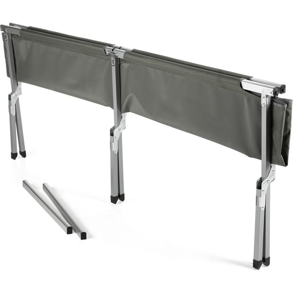 Łóżko turystyczne, polowe Kanadyjka Outtec - grafitowe