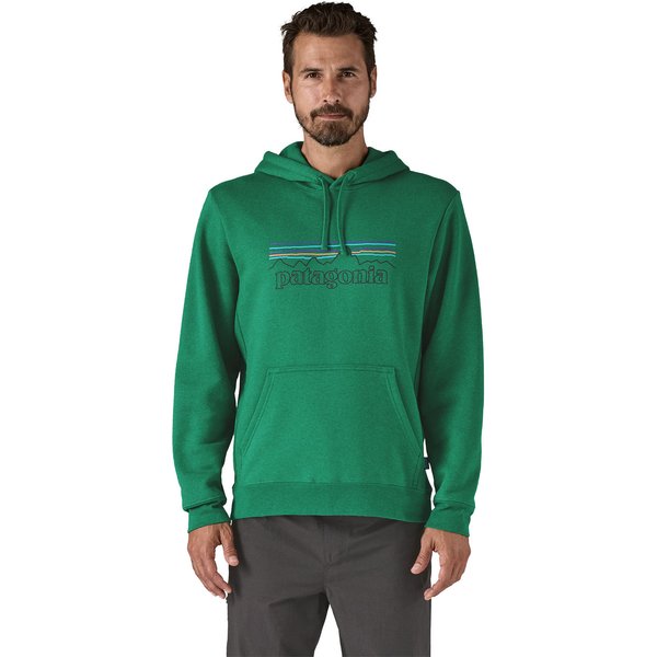 Bluza unisex P-6 Logo Uprisal Patagonia - P-6 Outline: Heartleaf Green