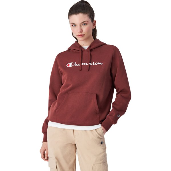 Bluza damska Big Logo Slim Fit Champion - Burgundy