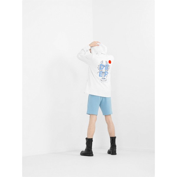 Bluza męska HOL22 BLM610 Outhorn - biała