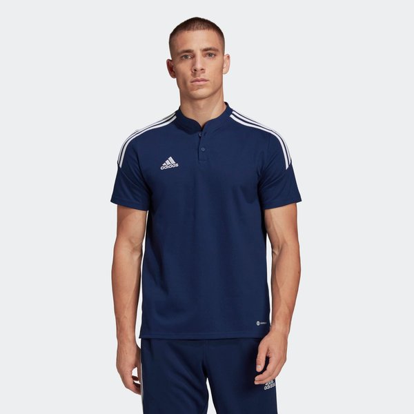 Koszulka męska polo Condivo 22 Adidas - granatowa