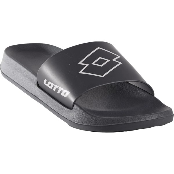 Klapki Lathi Lotto - black/white