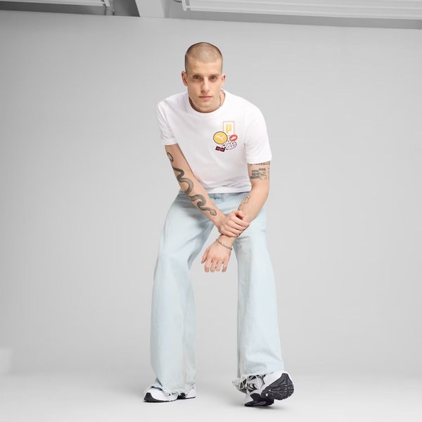 Koszulka męska Graphics Icon Tee Puma - White