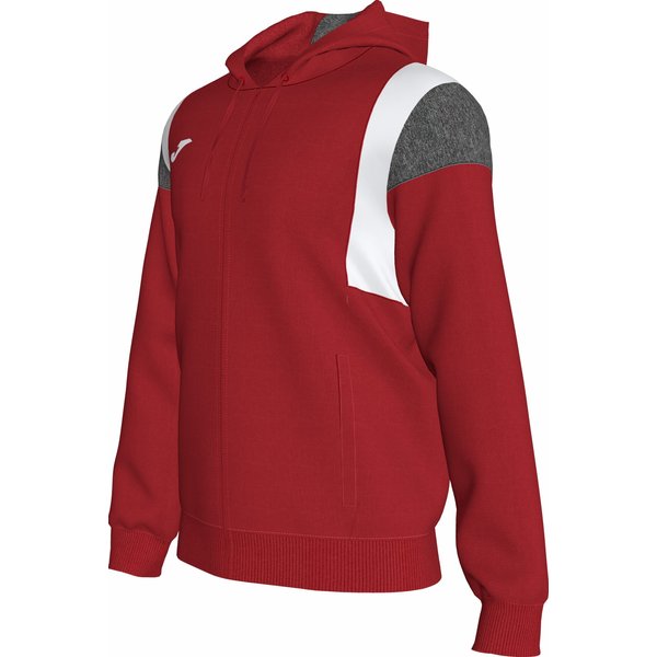Bluza męska Confort III Zip-Up Hoodie Joma - red
