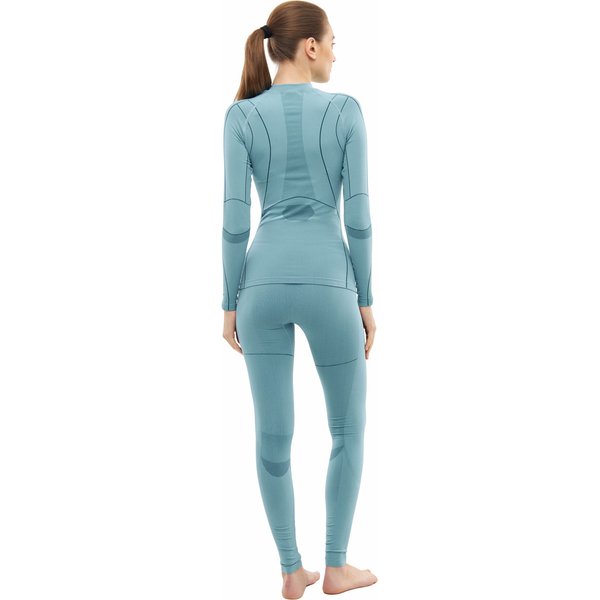 Bielizna termoaktywna damska Gaja Turtle Neck Lady Viking - niebieski