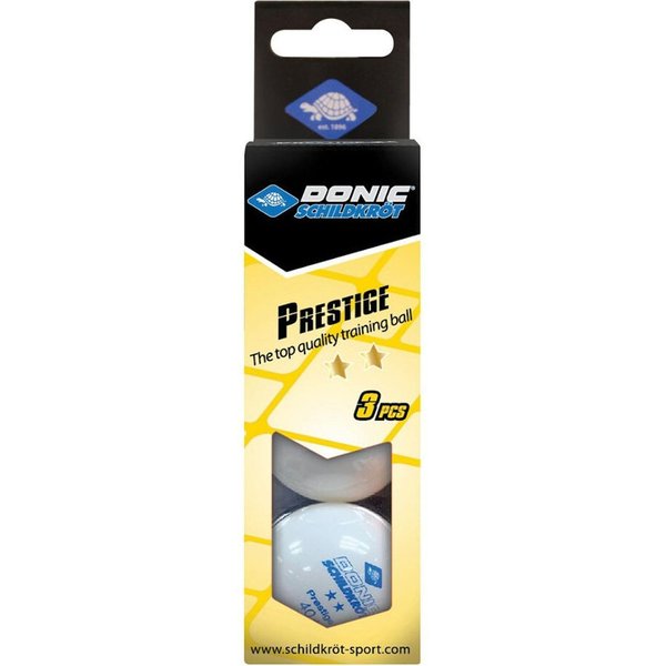 Piłeczki do tenisa stołowego 2-Star Prestige 3 szt. Donic Schildkrot